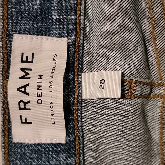 🎉HP🎉Frame Le Garcon Jeans Sz 28 - Picture 5 of 7
